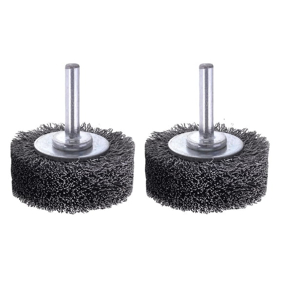 2 Inch Steel Wire Brush for Die Grinder with 6mm Shank for Wood Carving and Rust Removal Tasks
