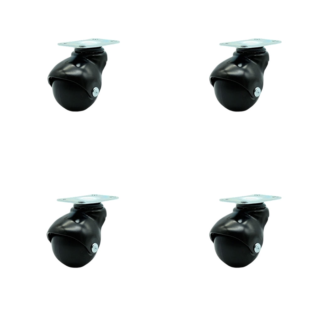 2 Inch Antique Furniture Casters 8-Pack 2 Inch Ball Caster Wheels ...