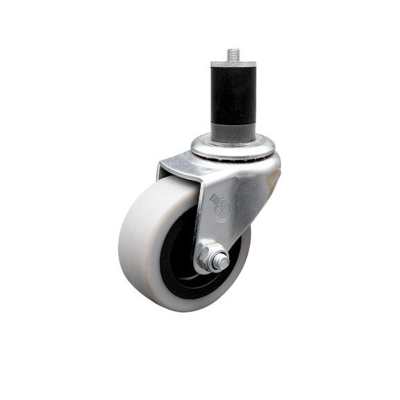 2 Inch Thermoplastic Rubber Wheel 1-5/8 Inch Expanding Stem Caster SCC