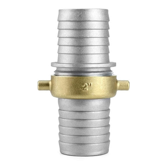2 Inch Threaded Aluminum Joint Link Pin Designs Pipe Adapter Female Male Pipes Coupling Upgrades for Easy Connection