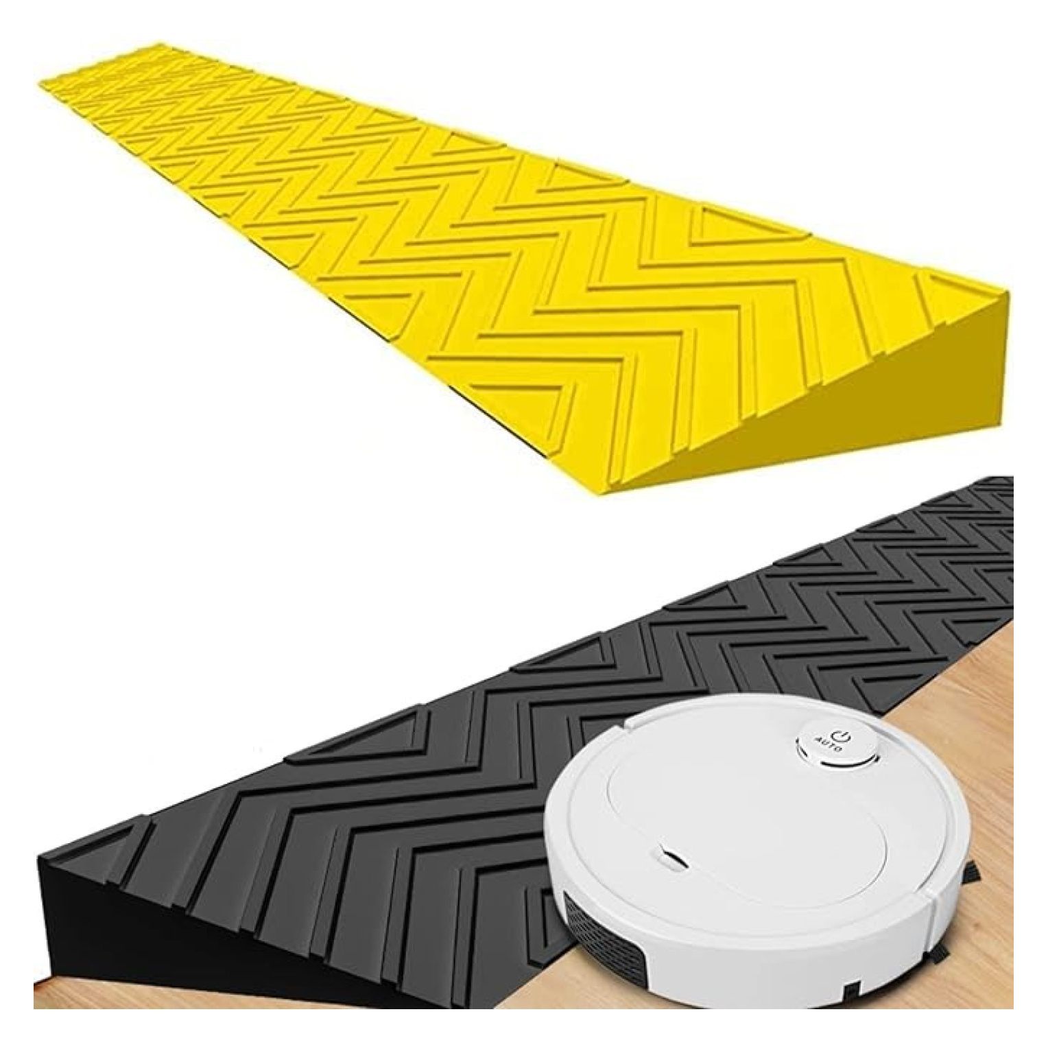 Perspex Step Ramp 2 Inch Threshold Ramps for Doorways, Indoor Kerb Ramp Easy Portable ...