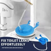 2 Inch Toilet Flapper Replacement, Toilet Stopper Kit with Adjustable Steel Chain Compatible with Gerber 99-788 Universal Water Saving - Easy Install,Suitable for Various Toilet Cap Types