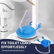 2 Inch Toilet Flapper Replacement, Toilet Stopper Kit with Adjustable Steel Chain Compatible with Gerber 99-788 Universal Water Saving - Easy Install,Suitable for Various Toilet Cap Types