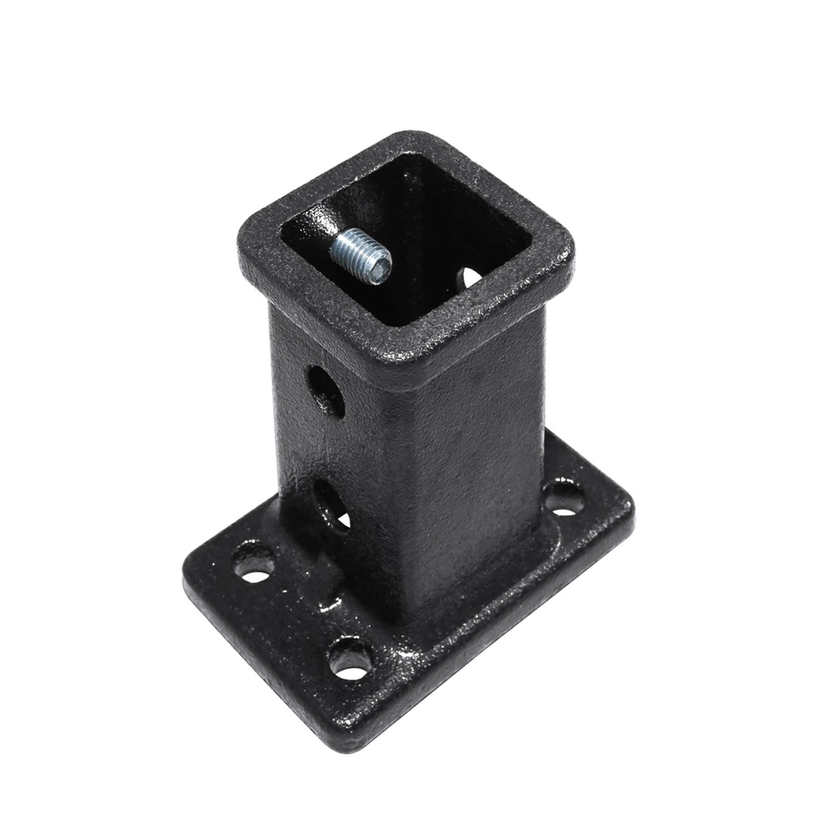Universal 2 Inch Bolt-On Trailer Hitch Receiver Tube - Heavy Duty Steel Adapter For Ball Mounts & Accessories