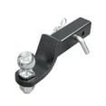 thumbnail image 1 of 2 Inch Towbar Tongue Ball Mount With Towball And Hitch Pin RV Parts Car Camper Accessories Caravan Components ,Heavy-Duty, 1 of 6