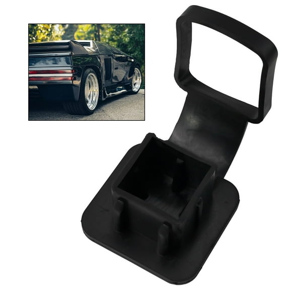 2-Inch Trailer Hitch Cover Plug Cap Rubber Tow Hook Cover Fits 2 Inch Receivers Automotive Tow Cap Replacement