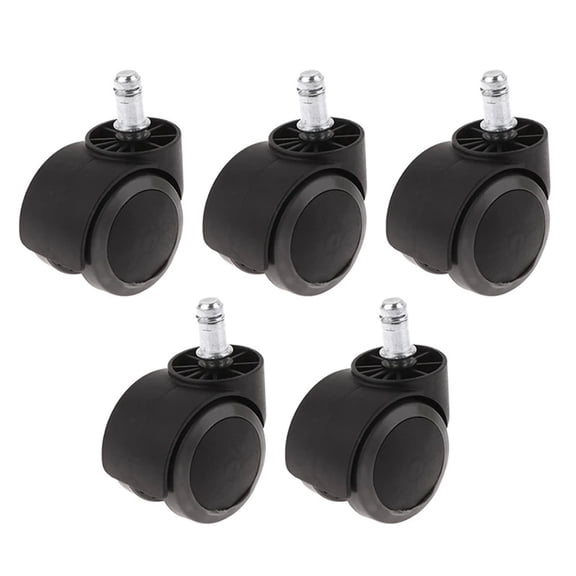 2 Inch Universal Swivel Caster Wheels Replacement Gaming Chair Office Chair Casters Furniture Hardware ,Quiet and Smooth