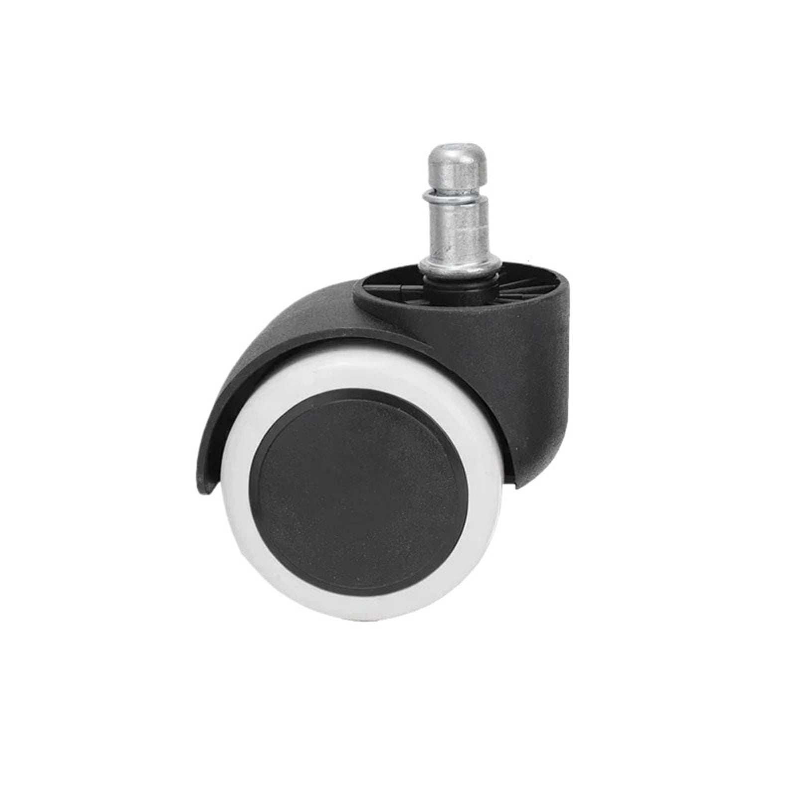 2 Inch Universal Swivel Caster Wheels Replacement Gaming Office Chair Casters Trolley Rollers Furniture Rotating Rubber Wheels ,Reliable