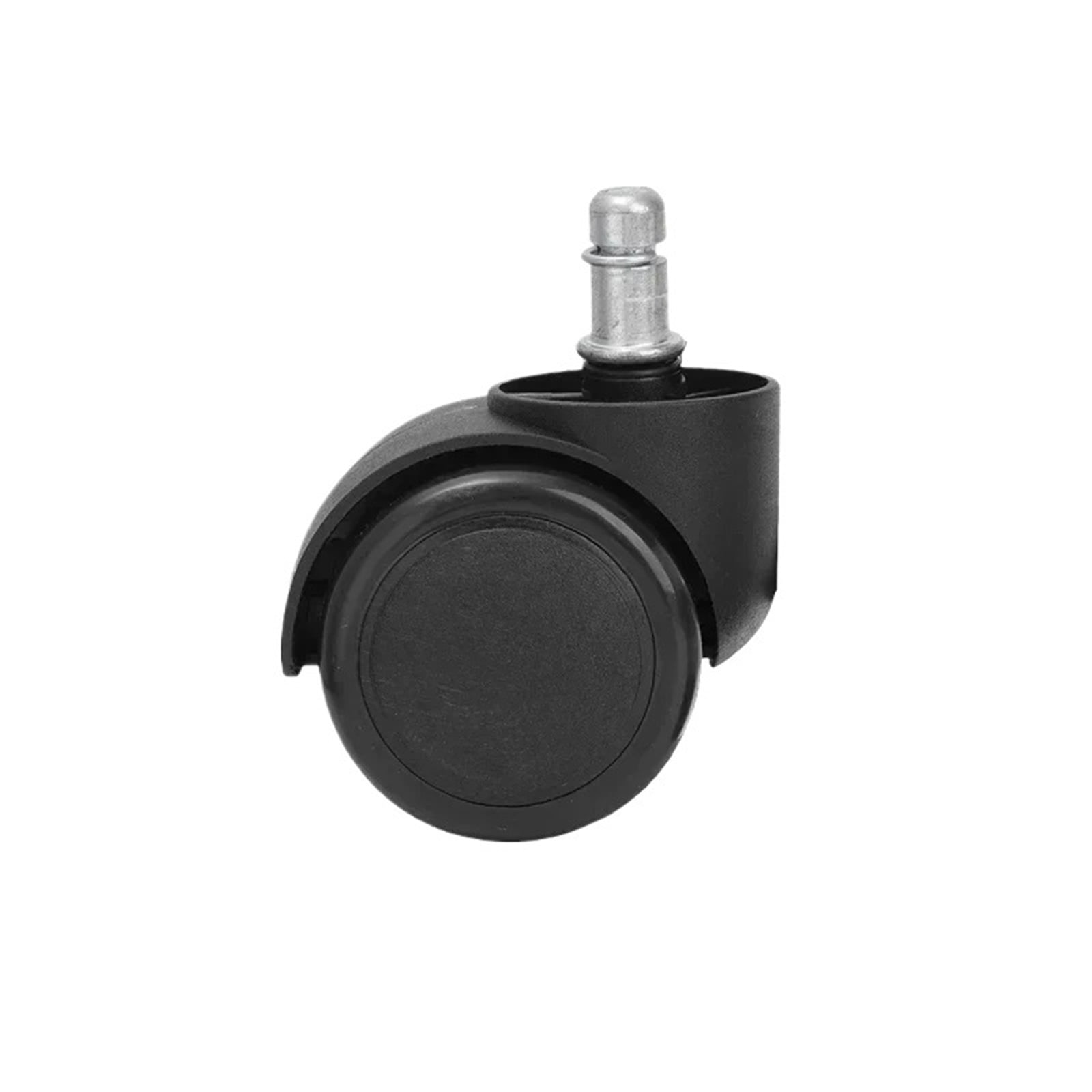 2 Inch Universal Swivel Caster Wheels Replacement Gaming Office Chair Casters Trolley Rollers Furniture Rotating Rubber Wheels ,Reliable