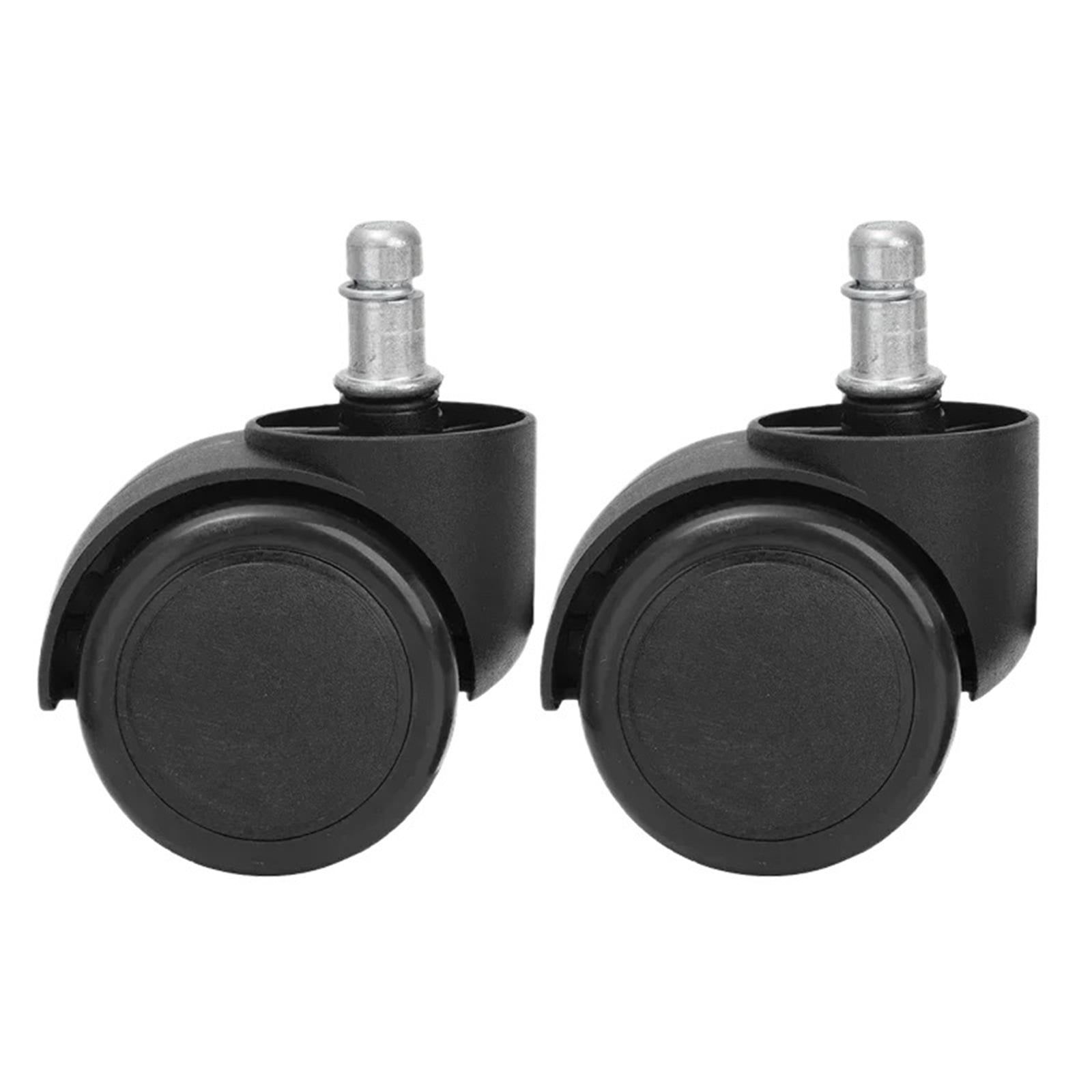 2 Inch Universal Swivel Caster Wheels Replacement Gaming Office Chair Casters Trolley Rollers Furniture Rotating Rubber Wheels ,Reliable