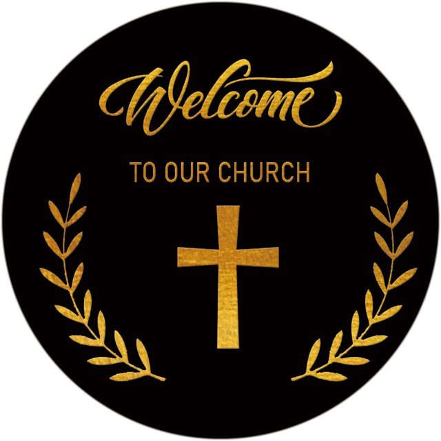 2 Inch to Our Church Stickers Envelope Seals for Church Guest