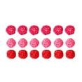 thumbnail image 1 of 2 Inch Wicker Rattan Balls Decor Set - Red/Pink/Rose Red, Lightweight - for Valentines Day, Wedding, DIY Crafts - Vase Fillers, Wall Hanging, Table Centerpieces, 1 of 2