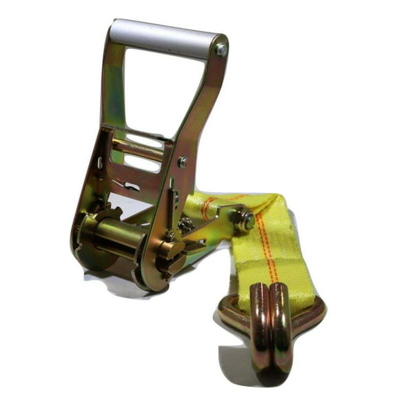 2 Inch Wide Handle Ratchet with 12" Fixed End w/ Wire Hook | RFW