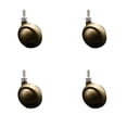 thumbnail image 1 of 2 Inch Windsor Antique Ball Caster – 5/16 Inch Threaded Stem – Set of 4 – SCC, 1 of 2