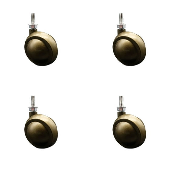 2 Inch Windsor Antique Ball Caster – 5/16 Inch Threaded Stem – Set of 4 – SCC