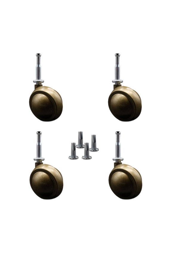 2 Inch Windsor Antique Metal Ball Caster – Grip Neck Stem – Set of 4 – SCC