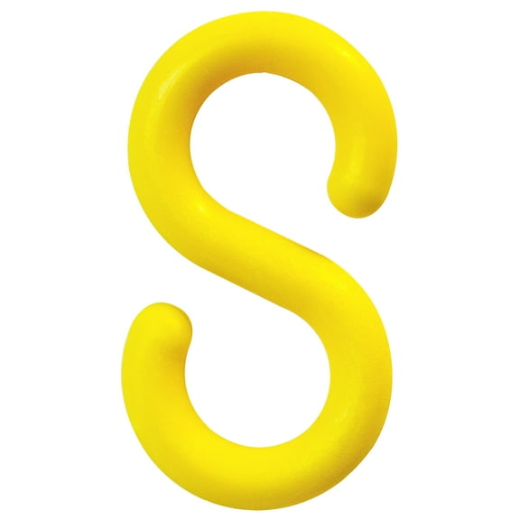 2 Inch Yellow S-Hooks (10 Pk)