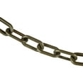 thumbnail image 1 of 2 Inch x 100 Feet Khaki Gold Plastic Safety Chain, 1 of 9