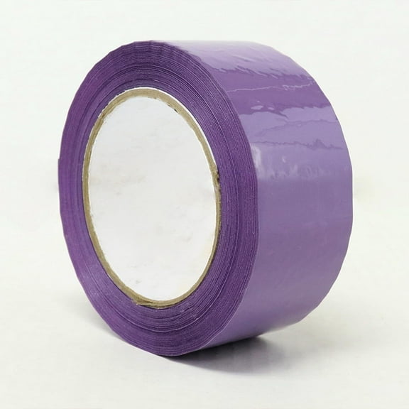 SSBM 1.88 Inch x 110 Yards Acrylic Purple Carton Sealing Tape 2 Mil Reliable Shipping & Moving, 1368 Rolls