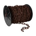 thumbnail image 1 of 2 Inch x 125 Feet Brown Plastic Safety Chain Reel, 1 of 9