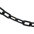 thumbnail image 1 of 2 Inch x 25 Feet Black Plastic Safety Chain, 1 of 9