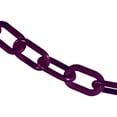 thumbnail image 1 of 2 Inch x 25 Feet Purple Heavy Duty Plastic Safety Chain, 1 of 9