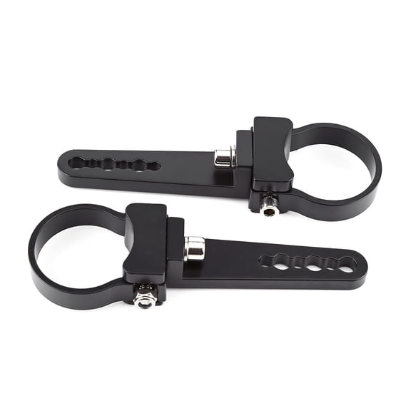 2 Inches / 5.08 cm Aluminum Tube Roll Bar Mount Bracket Clamps Holder For Car Off Road Work LED Light - Universal Adjustable Tube Bracket Clamp For Trucks SUVs Roof Racks