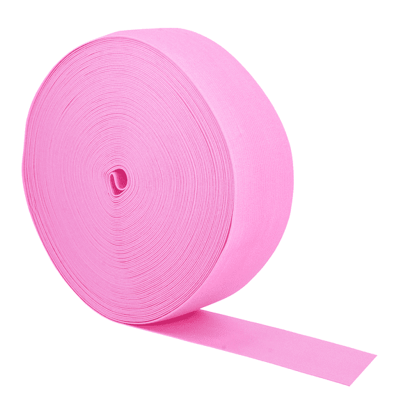 2 Inch Elastic Band for Sewing - Wide 2 Inch Elastic Bands Spool for Pants Elastic Waistband Sewing - 25 YD Stretchy Flat Fabric Strap Knit Elastic Band for Wig