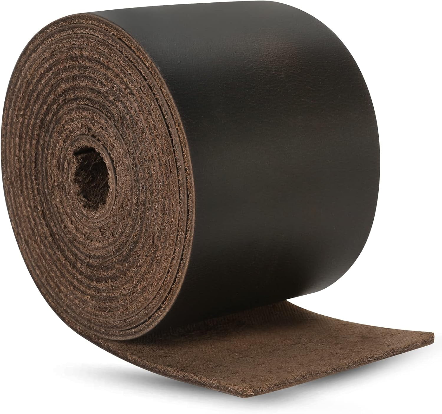 2 Inches Wide Flat Leather Straps for Crafts, Full Grain Leather Strips ...