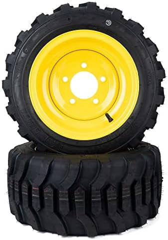 2 Pack Industrial Tire Assemblies – 18x8.50-10 For John Deere 1023E, 1026R, 1025R, LVA20123-1050067