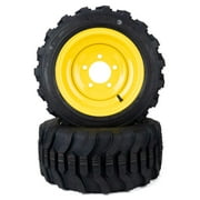 2 Industrial Tire Assemblies 18x8.50-10 John Deere 1023E 1026R 1025R LVA20123