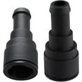 thumbnail image 1 of 2 Inlet Outlet 3/4In x 5/8In Coolant Hose Connectors Compatible with GMC Sierra  Chevrolet Avalanche Replace#: 15032062, 1 of 7
