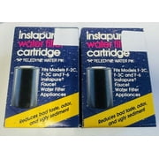 2 Instapure Water filter Pik Model R-2C Replacement Faucet Filter Cartridges