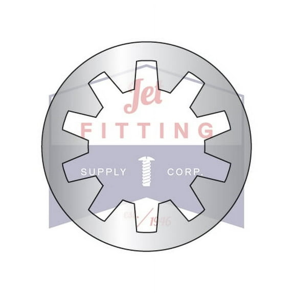 #2 Internal Tooth Lock Washers | 18-8 Stainless Steel (Quantity: 10000)