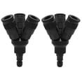 thumbnail image 1 of 2 Interstate Pneumatics FPM44-KA6 Aluminum Round Manifold Kit w/ (3) 3/8" Automotive Couplers & Plug, 1 of 3