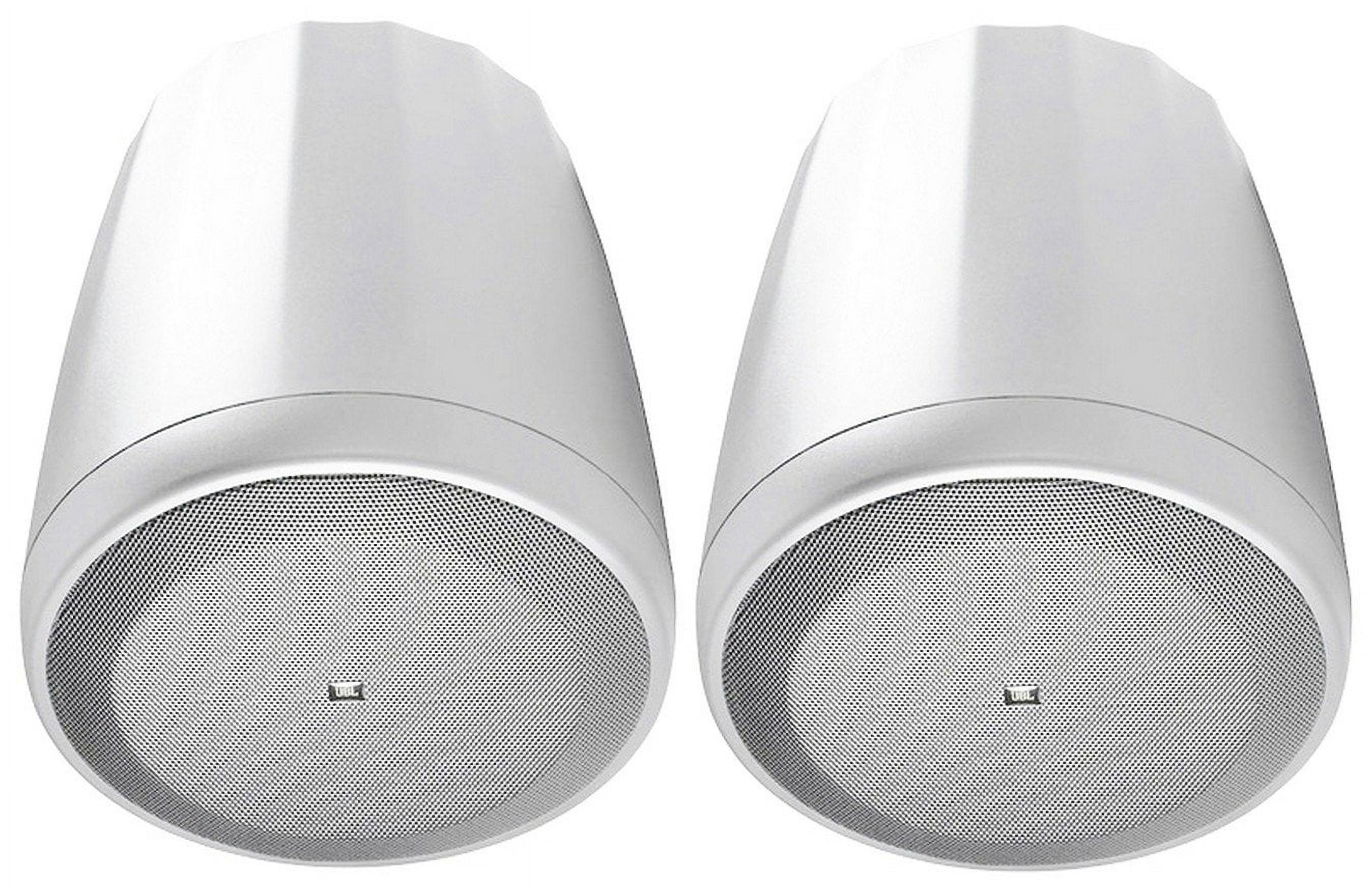 2) JBL Control 65P/T-WH White 5.25" 70v Commercial Pendant Speakers 4 Restaurant - image 1 of 7