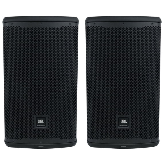 (2) JBL EON710 10" 1300w Powered DJ PA Speakers w/Bluetooth/DSP/Built in Mixer