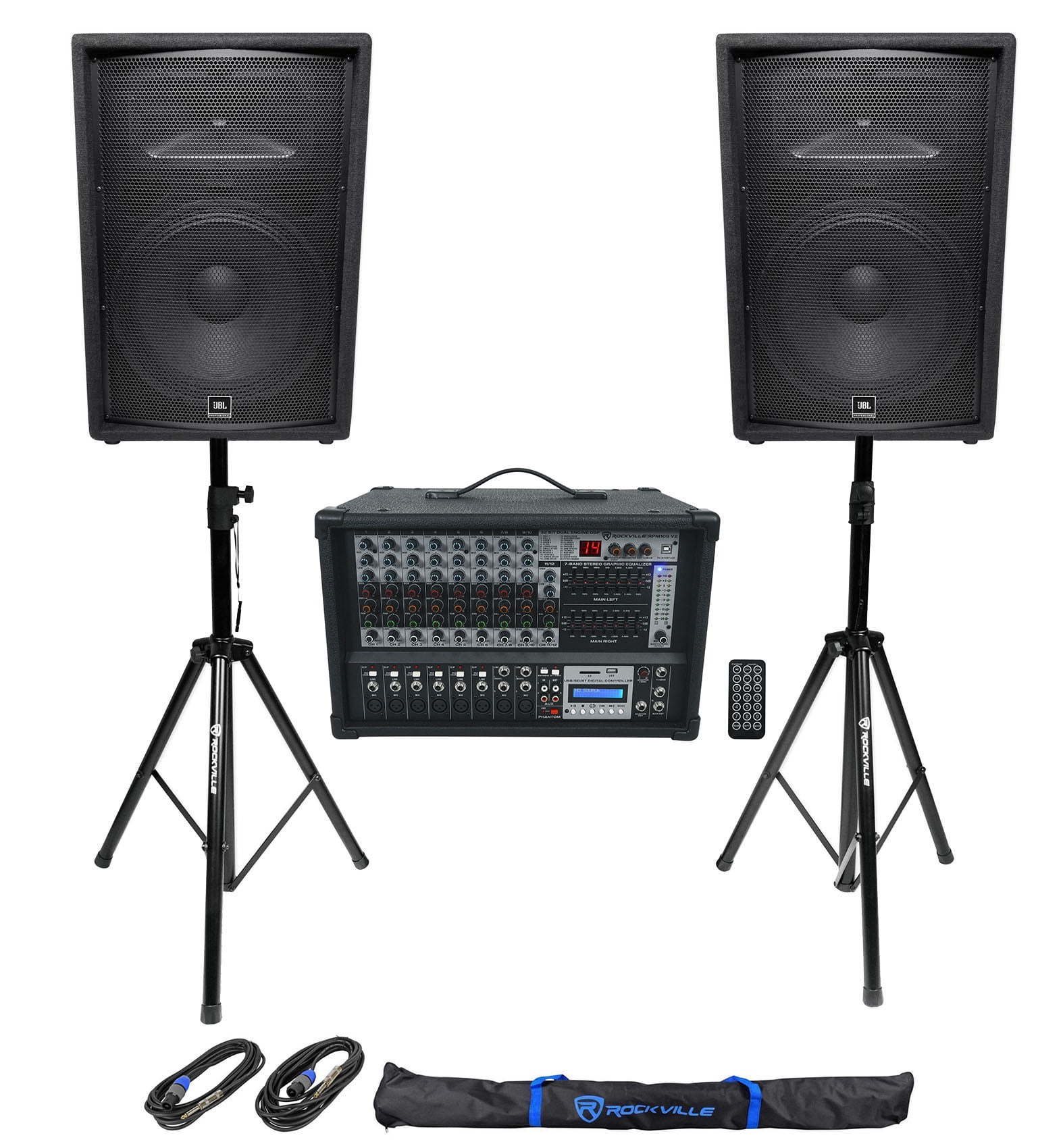 2) JBL Pro JRX215 15