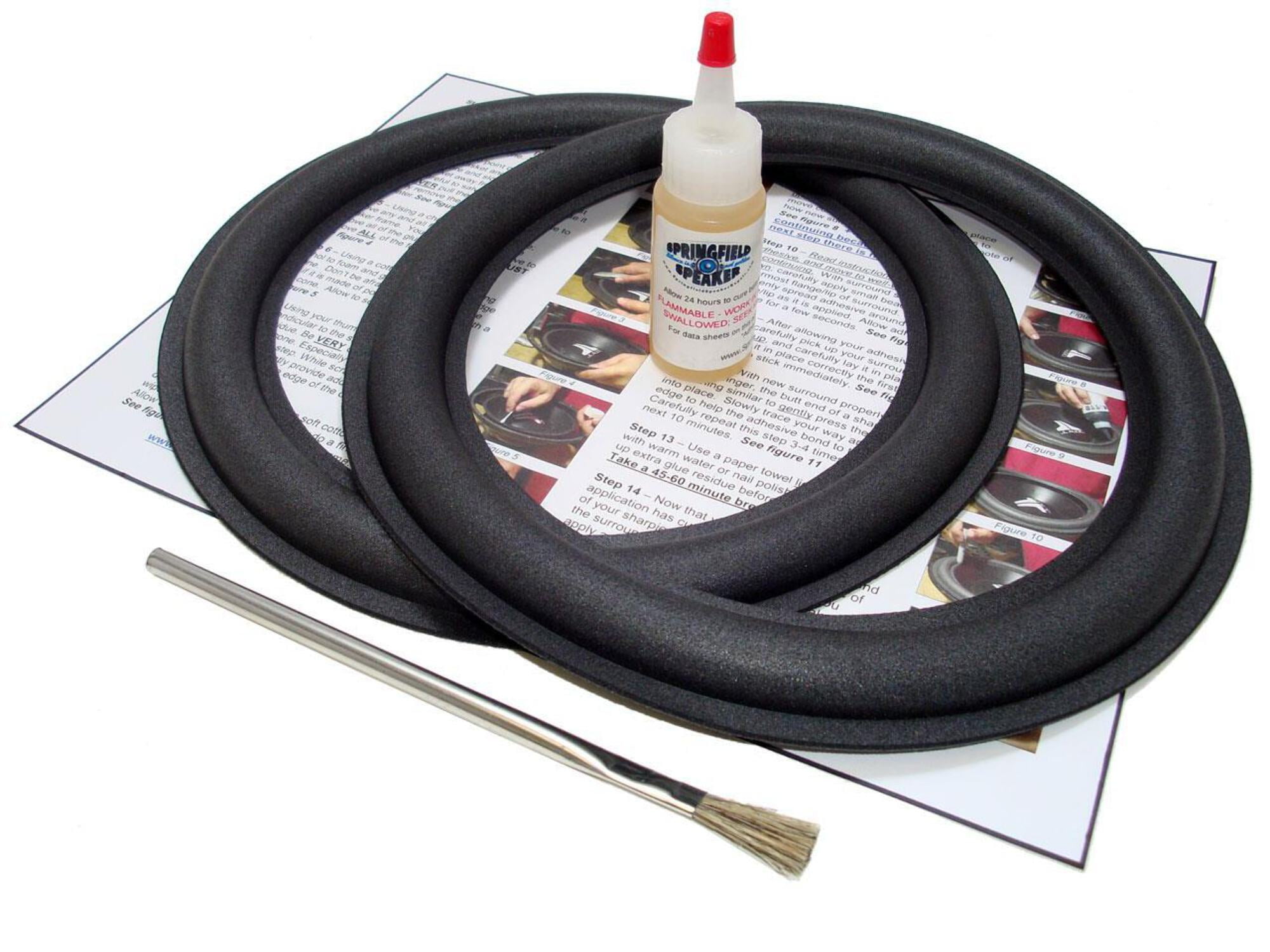 2 JL Audio 10" 10W0, 10W1, 10W3, 10W3v2, 10W4, 10W6 Speaker Foam