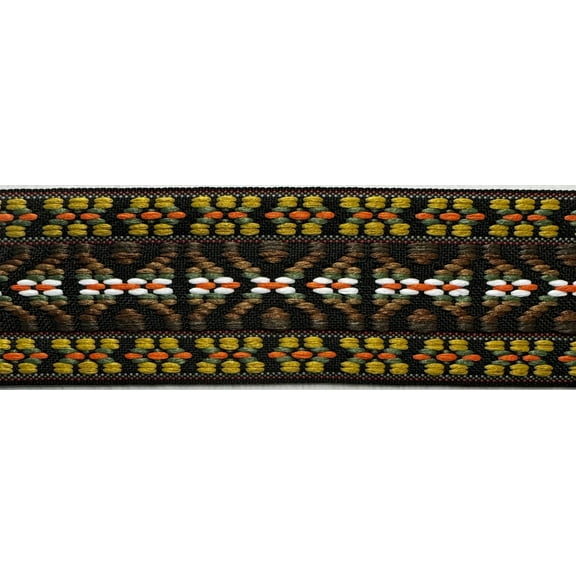 2" Jacquard Woven Ribbon Trimming - 9 Continuous Yards!