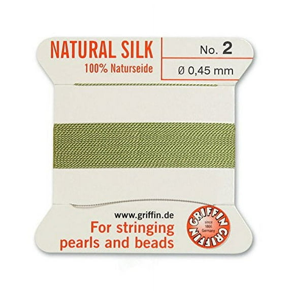 #2 Jade Griffin Silk Bead Cord (2 Meters)