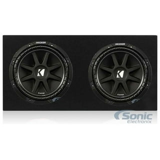 新品 KICKER COMP R 12インチ 新品 +革張りBOX 新品 Kicker 12