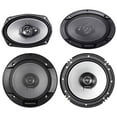 thumbnail image 1 of (2) Kenwood KFC-6966S 6x9" 800 Watt+(2) 6.5" 600 Watt Car Audio Coaxial Speakers, 1 of 5