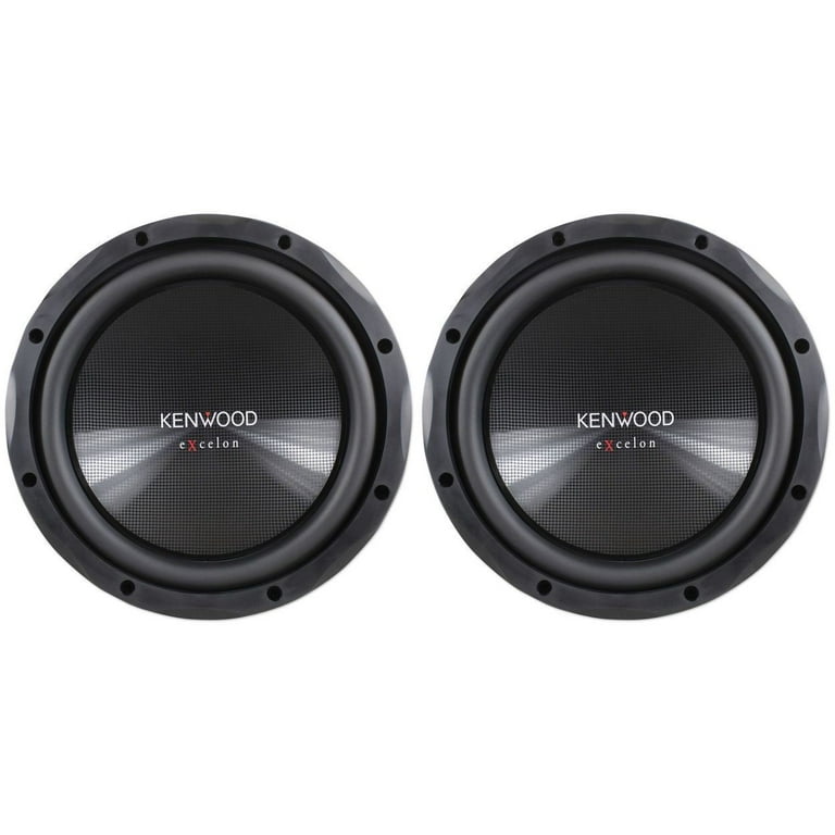 Kenwood eXcelon KFC-XW12 Bass Speakers (2) 2400 Watt 12‚Äù Car