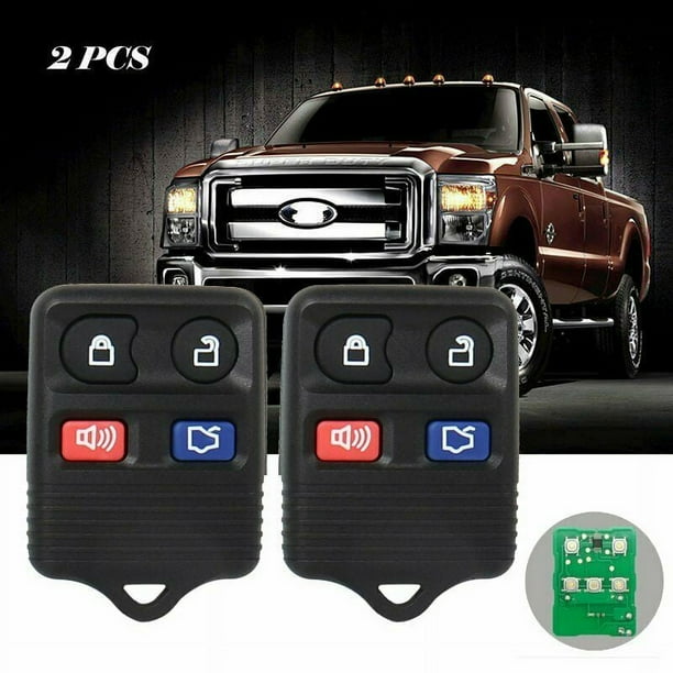 2 Keyless Entry Remote Car Key Fob Clicker For Ford F150 Escape Mustang