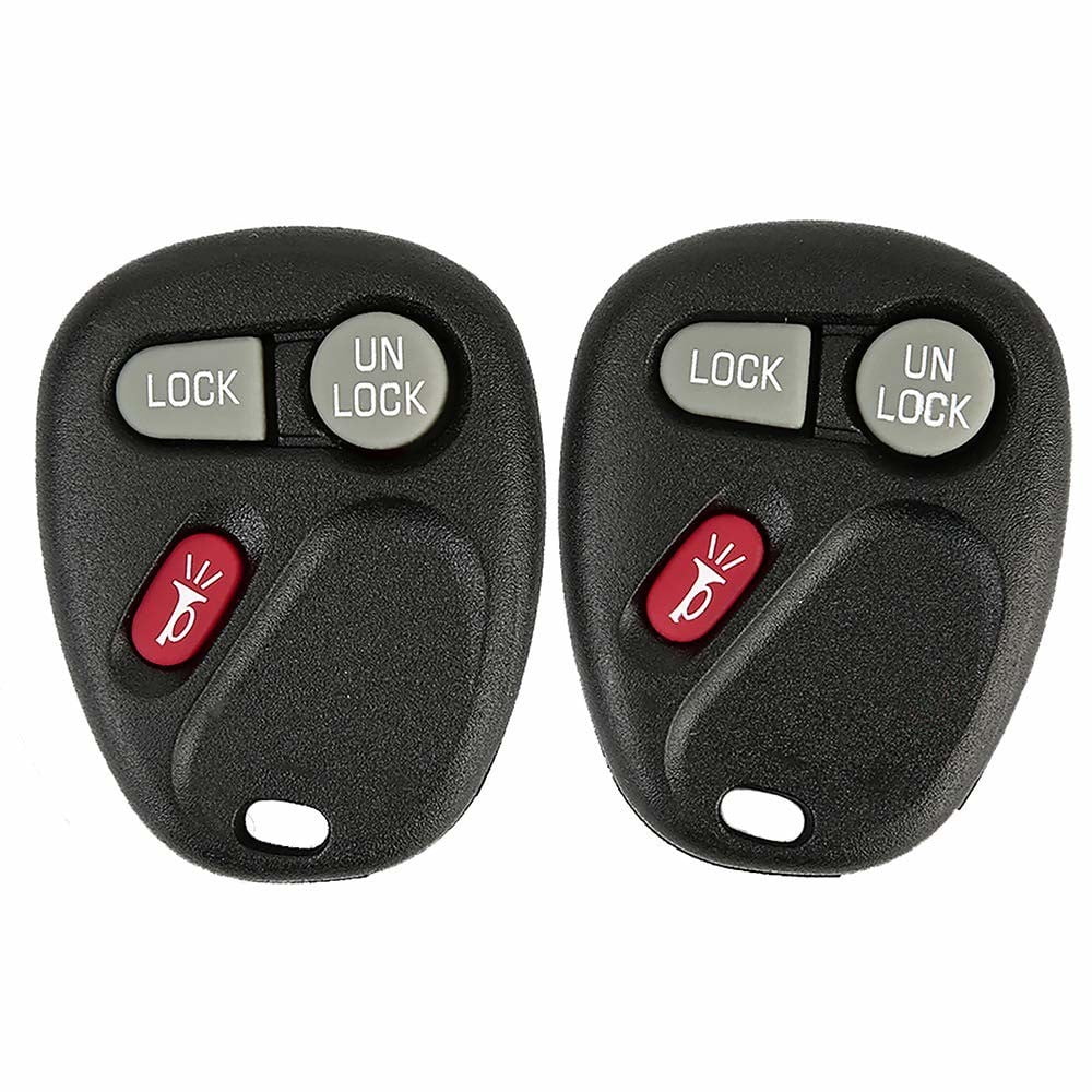 2 Keyless Entry Remote Key Fob for Silverado Suburban S10 Tahoe Yukon