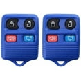 thumbnail image 1 of 2 KeylessOption Blue Replacement 4 Button Keyless Entry Remote Control Key Fob, 1 of 4