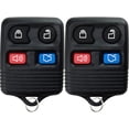 thumbnail image 1 of 2 KeylessOption Replacement Keyless Entry Remote Control Key Fob Clicker Transmitter - Black, 1 of 4