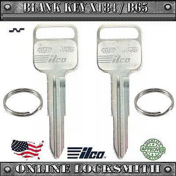 2 Keys For Many Commercial Trucks / SUV's / Cars - B65 / X184 -Read Description