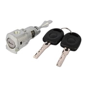 2 Keys Matched Front Left Door Lock Cylinder for VW Jetta 2011 2012 2013 2014 2015 2016 2017 2018